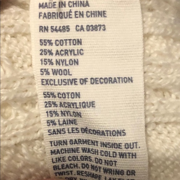 American Eagle Outfitters white sweater SP - Picture 6 of 6